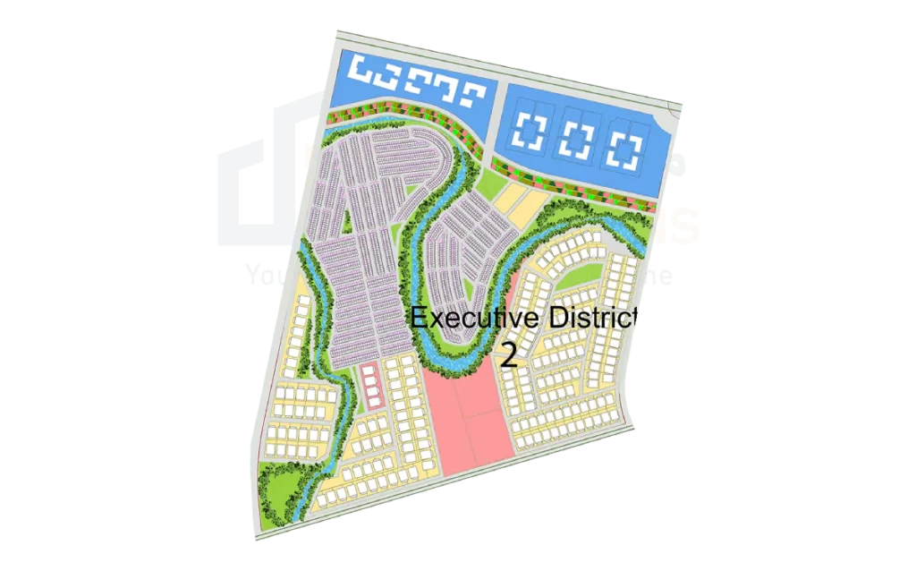 Capital Smart City Executive District 2 Map