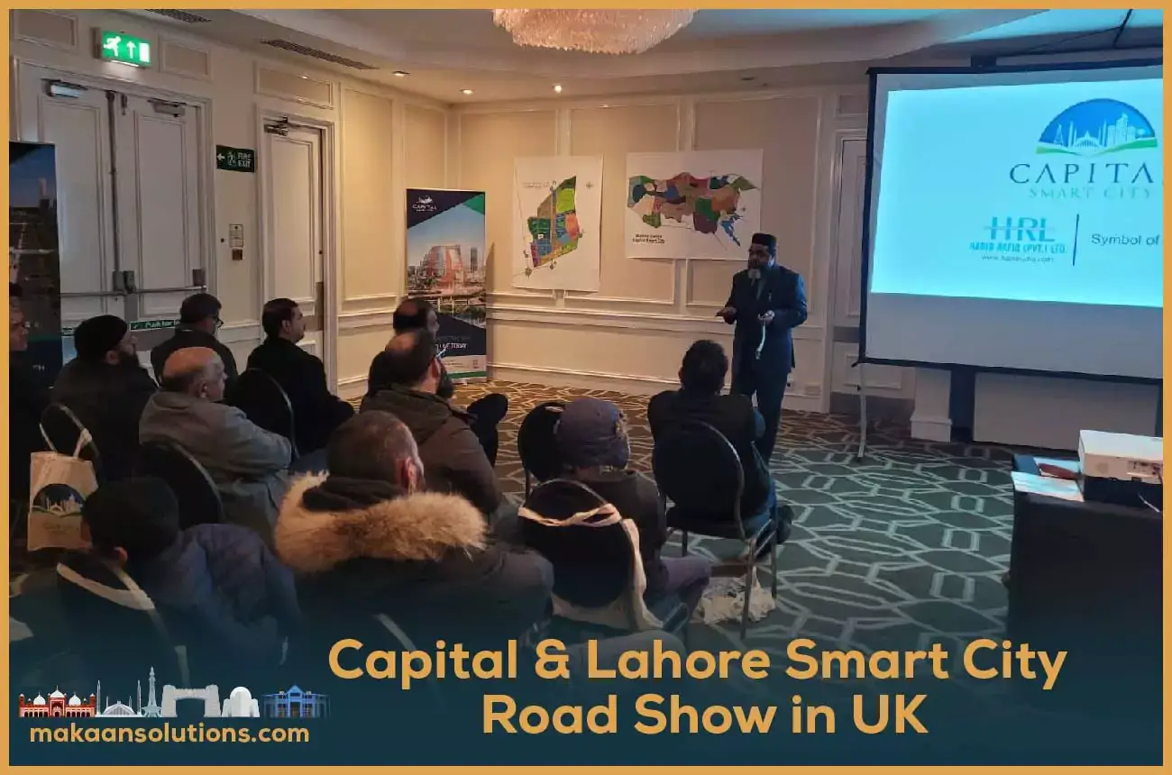 Capital Smart CIty and Lahore Smart City Smart Road Show In Uk