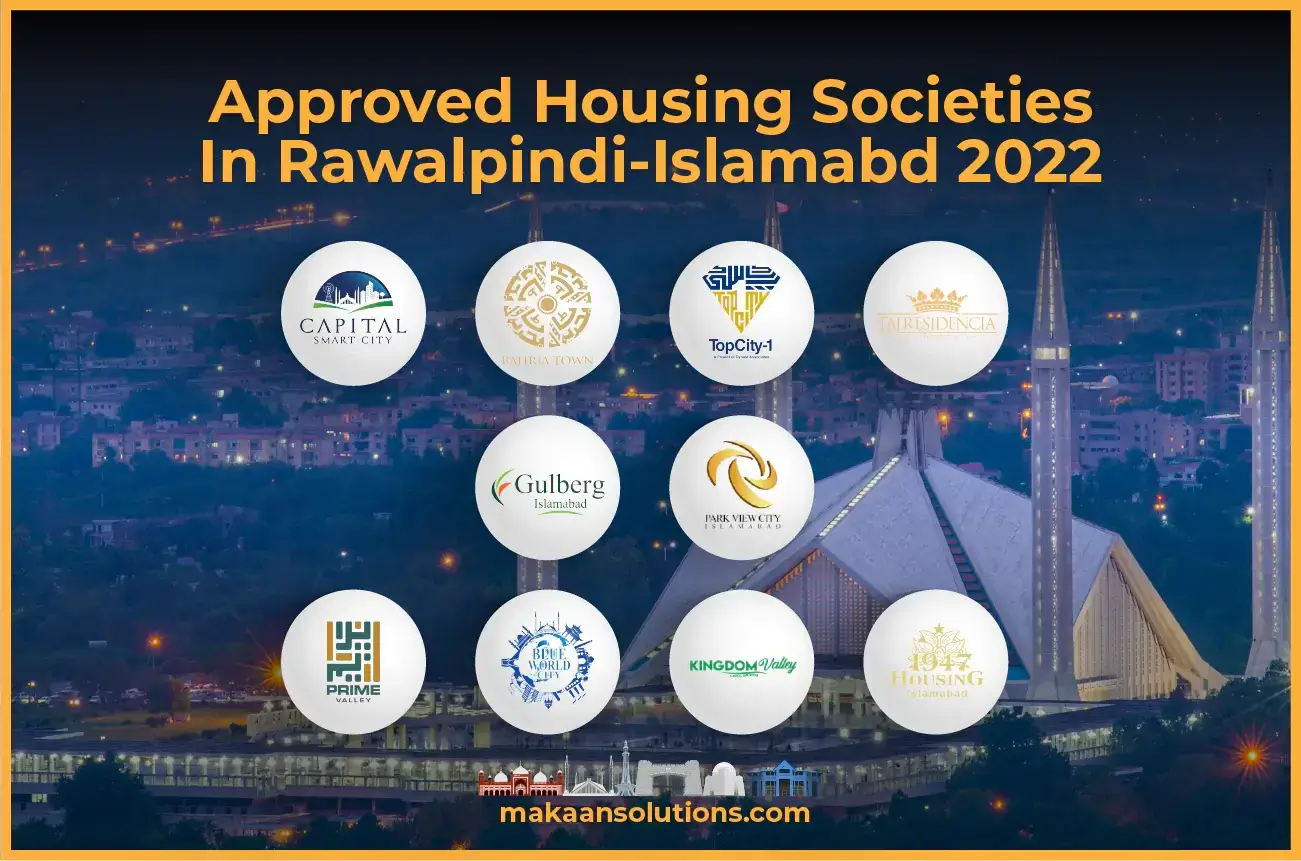 Approved Housing Societies In Rawalpindi Islamabad 2022